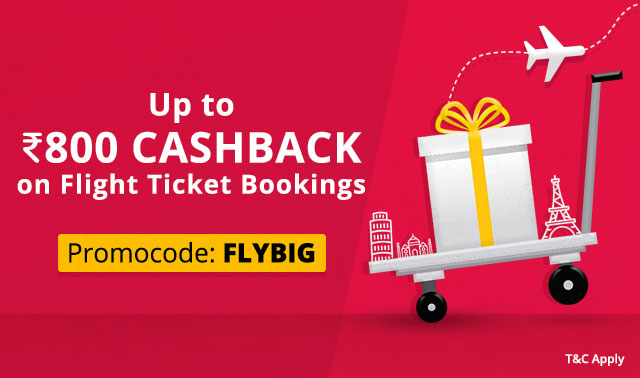 Paytm Flight Offer-Upto Rs 800 cashback On Flight Ticket Booking - Nctricks