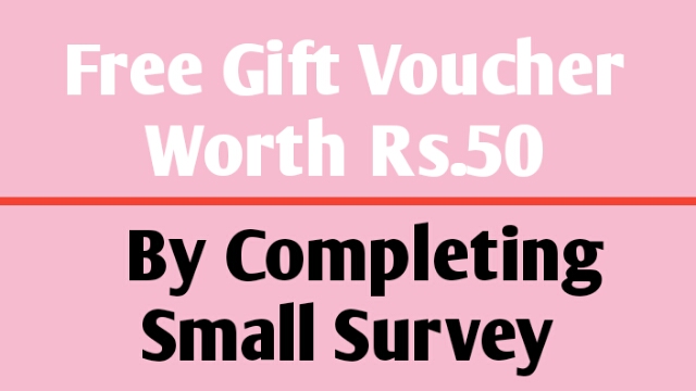 Surveymonkey Offer - Get Free FreshMenu voucher of Rs.50 By Completing Small Survey