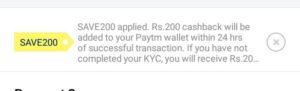 Paytm - Get 50% Cashback Upto Rs.200 On Movie Ticket Booking (Specific Users)