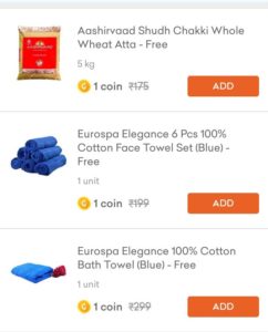 Grofers Free Items - Refer & Get Free Grofers Items ( Earn Coin Grofers )
