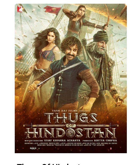 Thugs Of Hindustan Movie Offer - Get Rs.75 Cashback On 2 Movie Tickets Booking