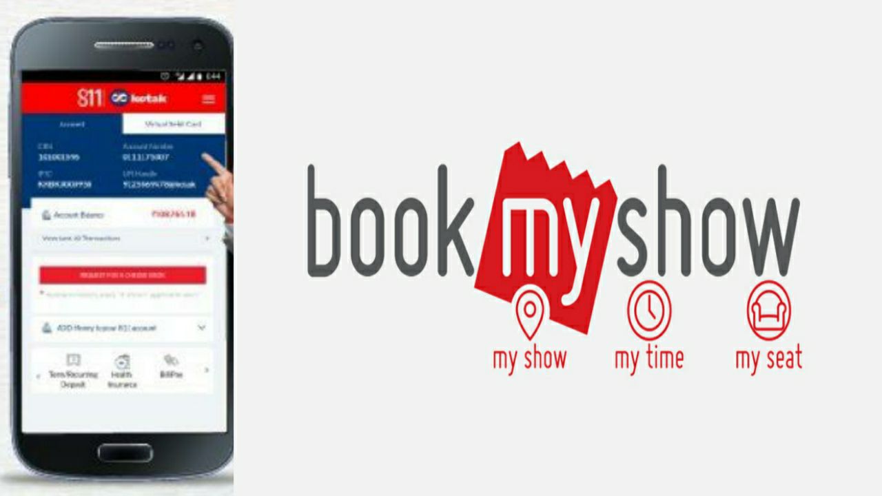 Kotak 811 - Deposit Rs.30000 Within Offer Period and Get BookMyShow Voucher Worth Rs.200