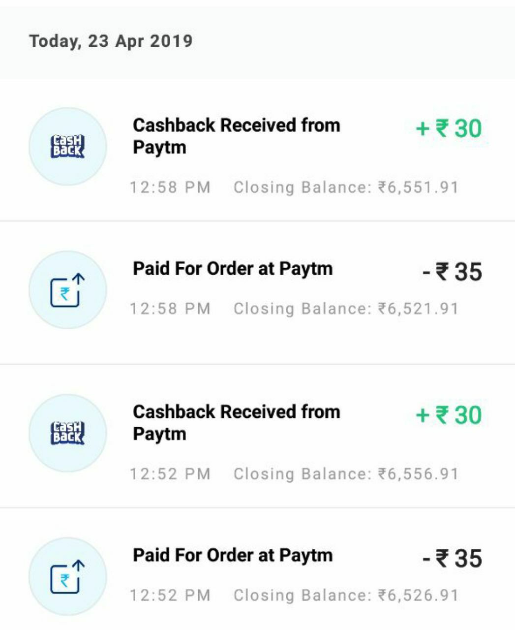 Paytm Bug Loot - Get Free Recharge Of Rs.60 For All User