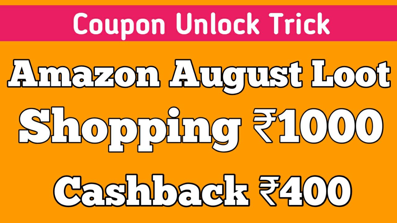 Amazon - Get Rs.400 Cashback on Rs.1000 Shopping