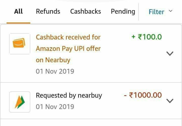 Amazon Gift Card Offer: Get 10% Cashback Upto Rs.100 Using Amazon UPI