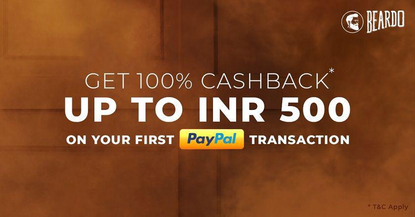 Beardo Paypal Offer - Free Product Worth Rs.500 | Paypal 100% Cashback offer
