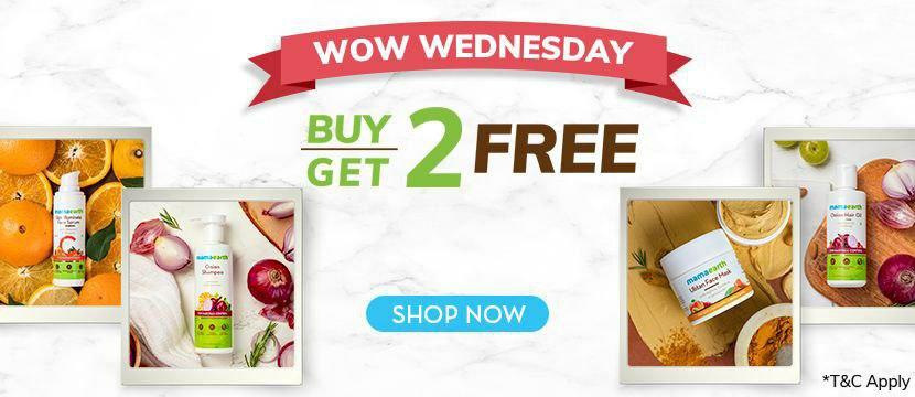 Mamaearth Free Products - Buy 2 Get 2 Mamaearth Products Free