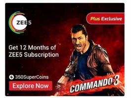 Get 12 Months of Zee5 Subscription For Free, zee5 subscription offer, zee5 offer