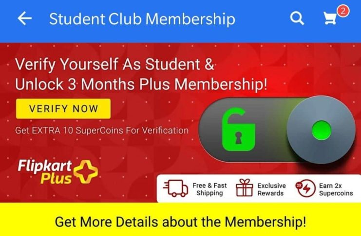 Get Free 1 year Flipkart Plus Free Membership for 90 Days